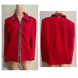 ST. JOHN SPORT COTTON JACKET by Marie Gray